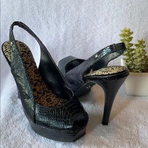 🌟Vera Wang Heels with Slingback👠 size 8